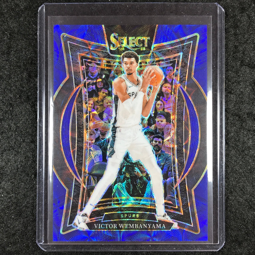 2024-25 Select VICTOR WEMBANYAMA Concourse Blue Scope /249 #9