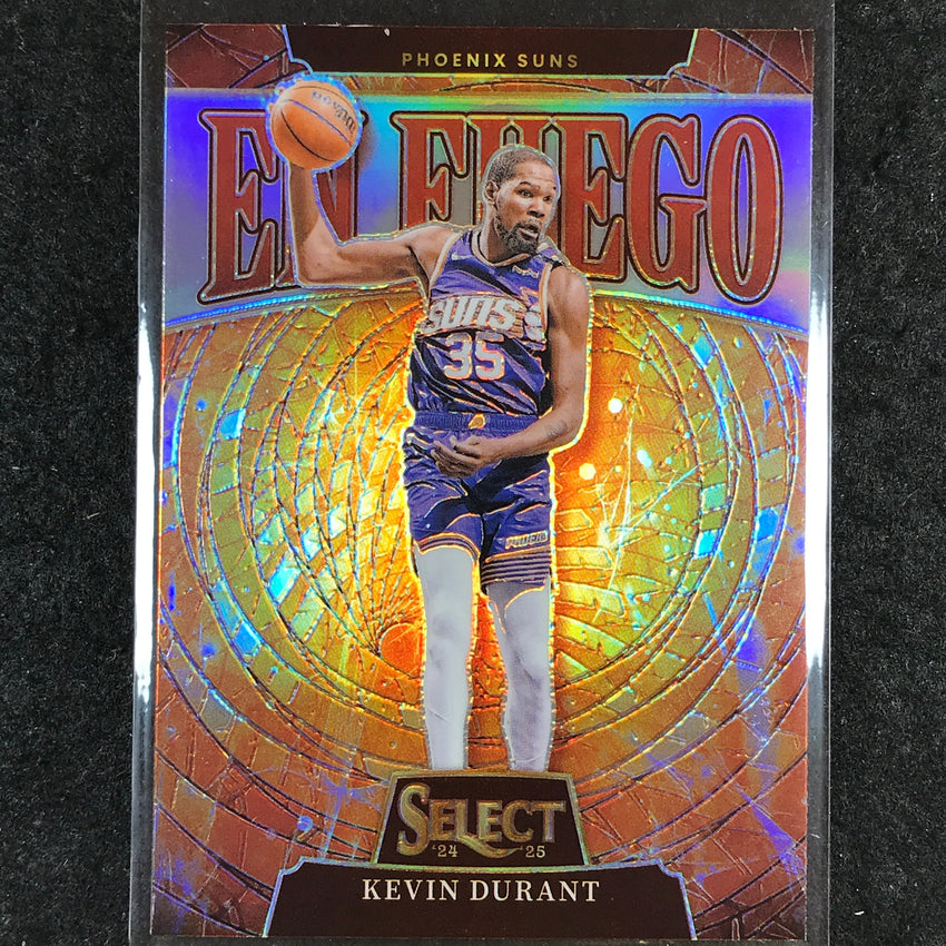 2024-25 Select KEVIN DURANT En Fuego Silver #12