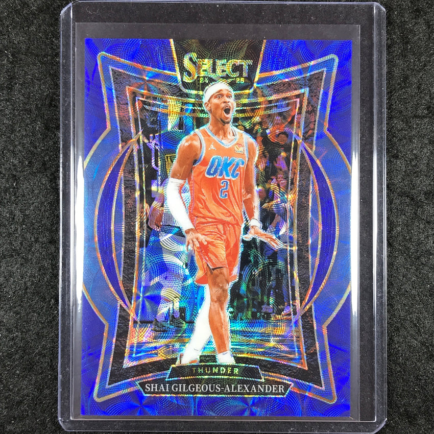 2024-25 Select SHAI GILGEOUS-ALEXANDER Concourse Blue Scope /249 #36