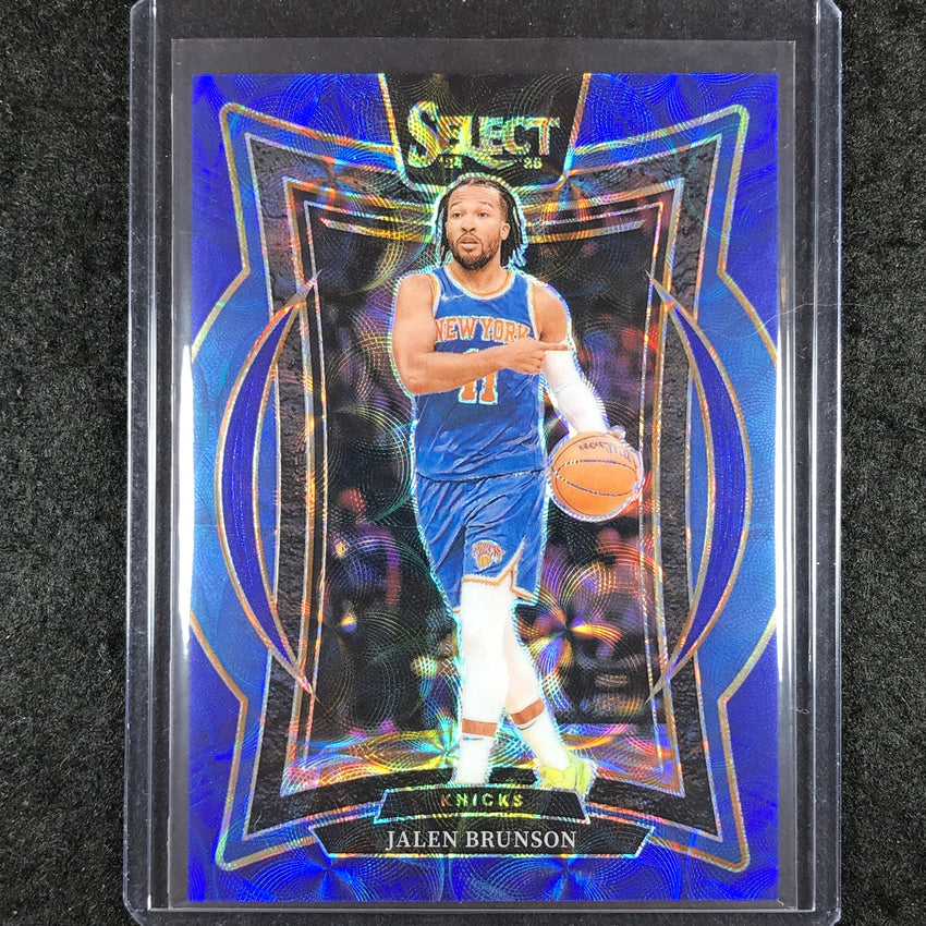 2024-25 Select JALEN BRUNSON Concourse Blue Scope /249 #42