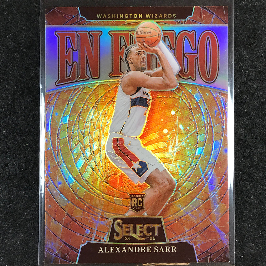 2024-25 Select ALEXANDRE SARR En Fuego Rookie Silver #13