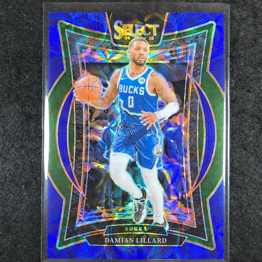 2024-25 Select DAMIAN LILLARD Concourse Blue Scope /249 #55