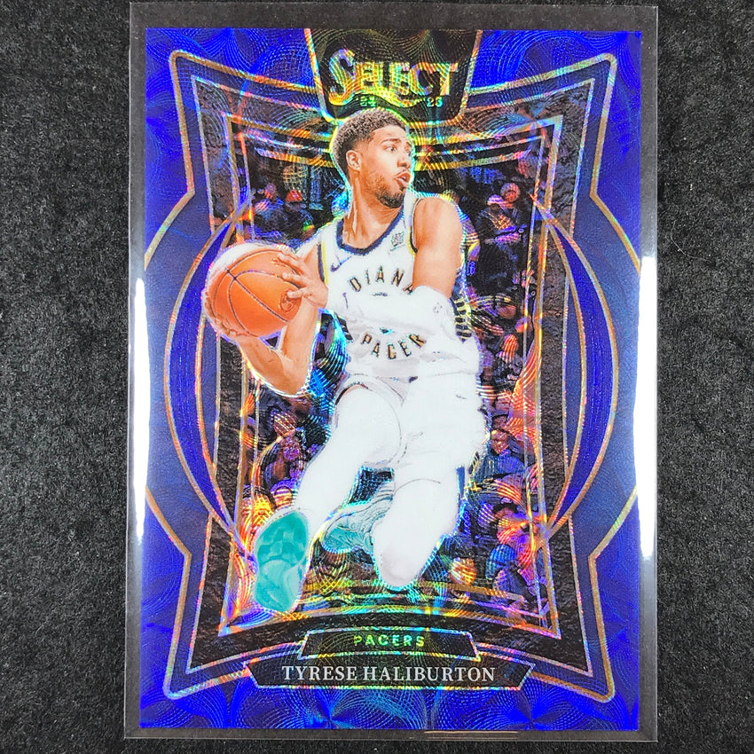 2024-25 Select TYRESE HALIBURTON Concourse Blue Scope /249 #64