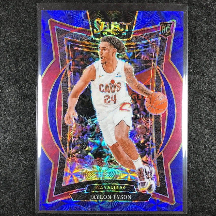 2024-25 Select JAYLON TYSON Concourse Rookie Blue Scope /249 #77