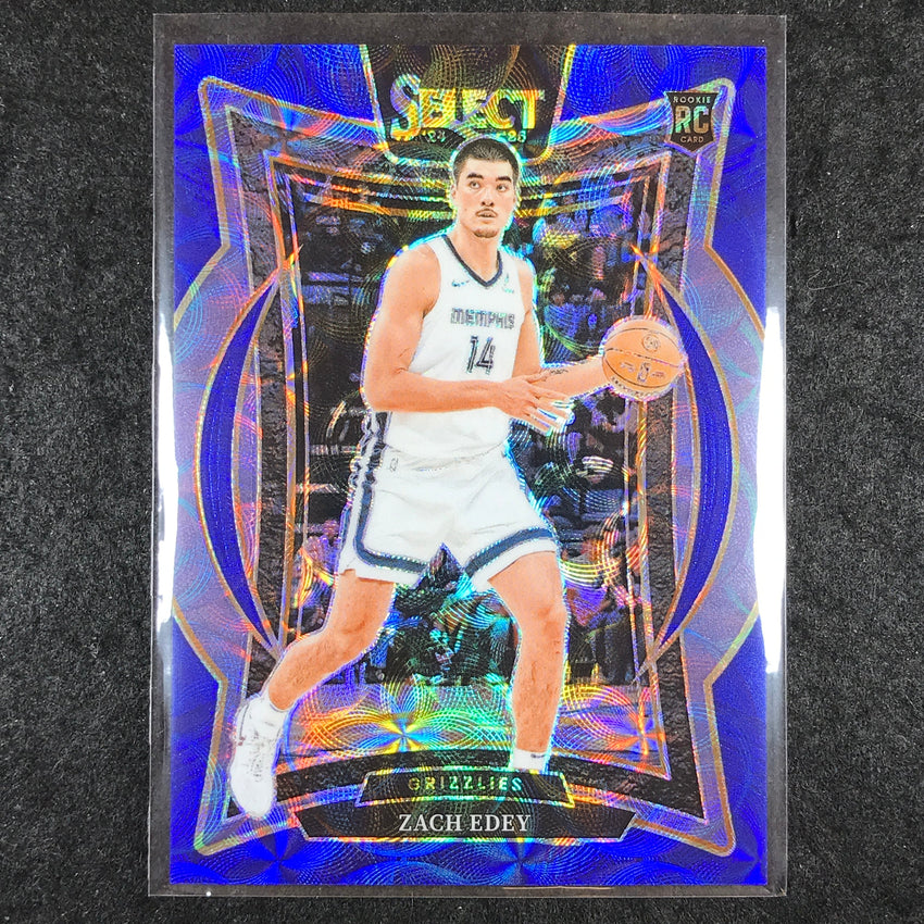 2024-25 Select ZACH EDEY Concourse Rookie Blue Scope /249 #98