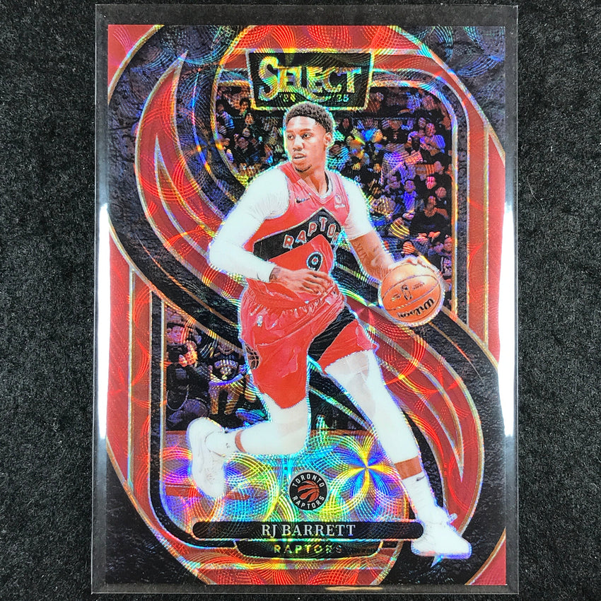 2024-25 Select RJ BARRETT Premier Level Red Scope /249 #109