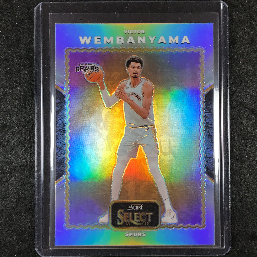2024-25 Select VICTOR WEMBANYAMA Select Score Throwback Silver #2
