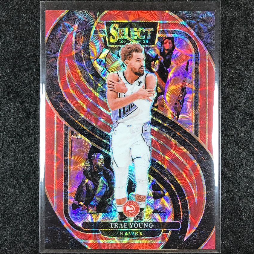 2024-25 Select TRAE YOUNG Premier Level Red Scope /249 #123