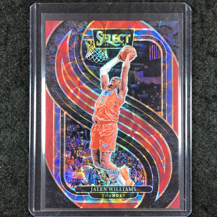 2024-25 Select JALEN WILLIAMS Premier Level Red Scope /249 #124