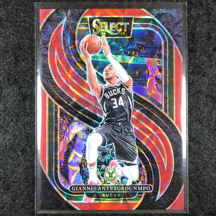 2024-25 Select GIANNIS ANTETOKOUNMPO Premier Level Red Scope /249 #137