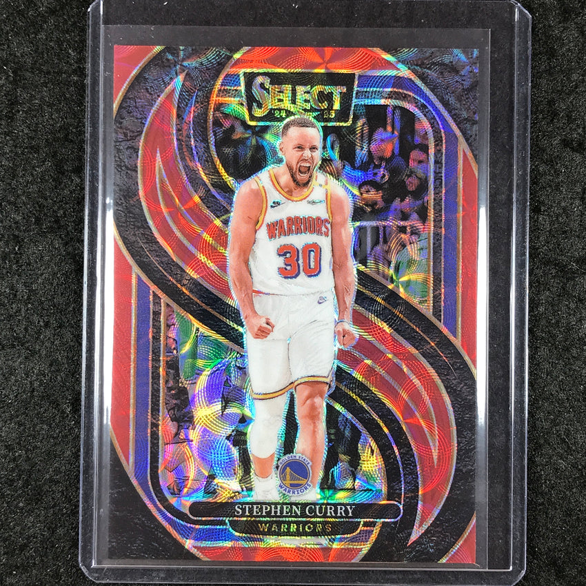 2024-25 Select STEPHEN CURRY Premier Level Red Scope /249 #143