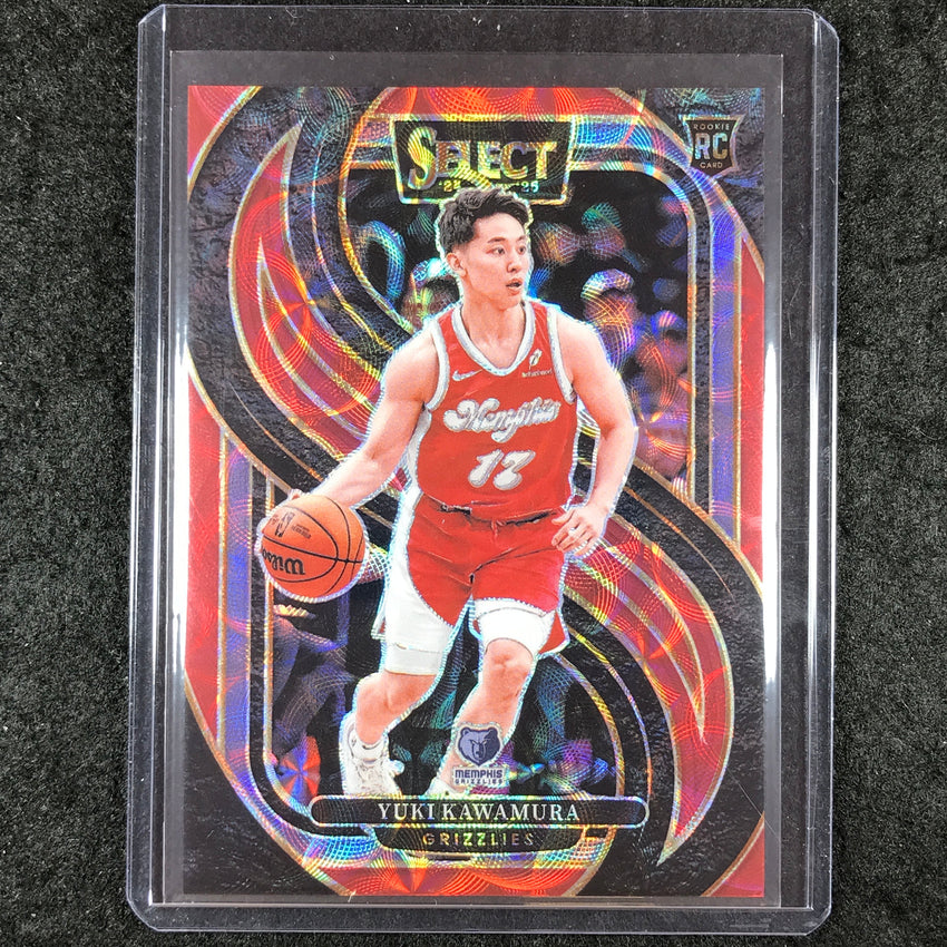 2024-25 Select YUKI KAWAMURA Premier Level Rookie Red Scope /249 #168