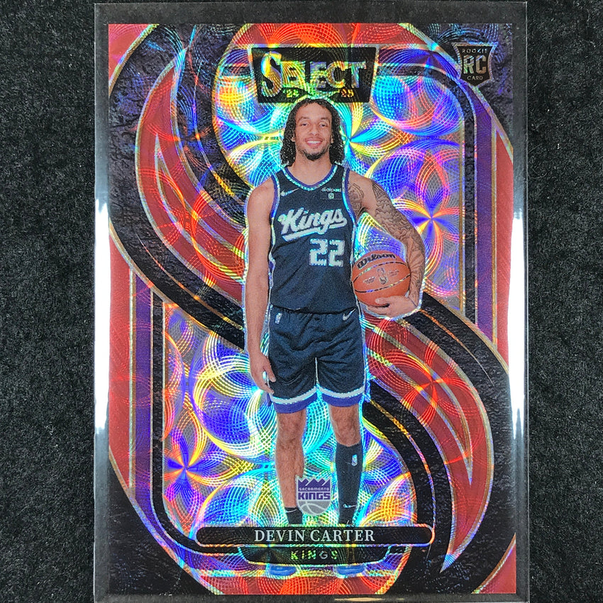 2024-25 Select DEVIN CARTER Premier Level Rookie Red Scope /249 #174