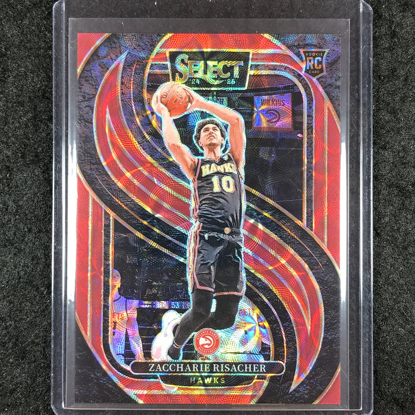 2024-25 Select ZACCHARIE RISACHER Premier Level Rookie Red Scope /249 #180