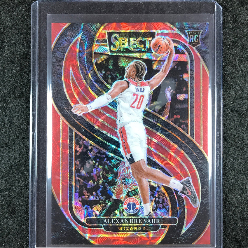 2024-25 Select ALEXANDRE SARR Premier Level Rookie Red Scope /249 #185