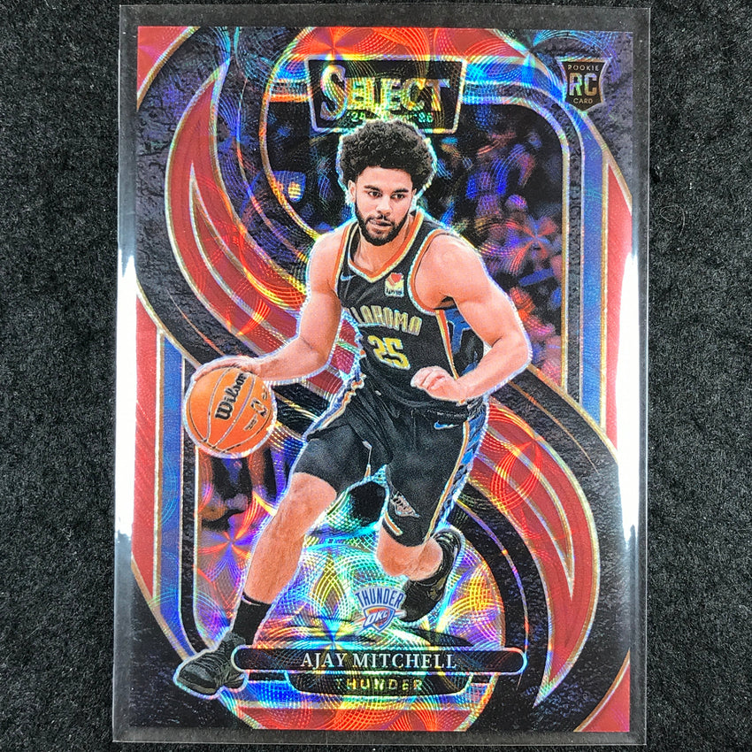 2024-25 Select AJAY MITCHELL Premier Level Rookie Red Scope /249 #194