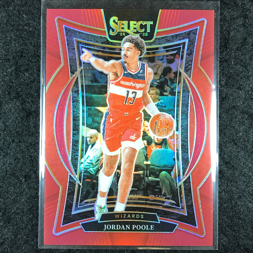 2024-25 Select JORDAN POOLE Concourse Red /199 #17