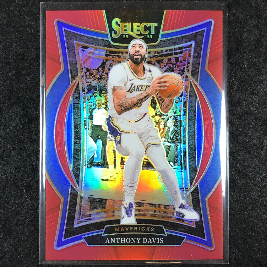 2024-25 Select ANTHONY DAVIS Concourse Red /199 #25
