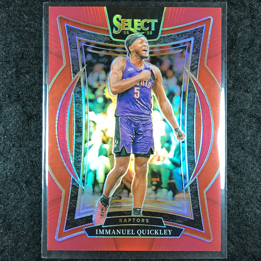 2024-25 Select IMMANUEL QUICKLEY Concourse Red /199 #41