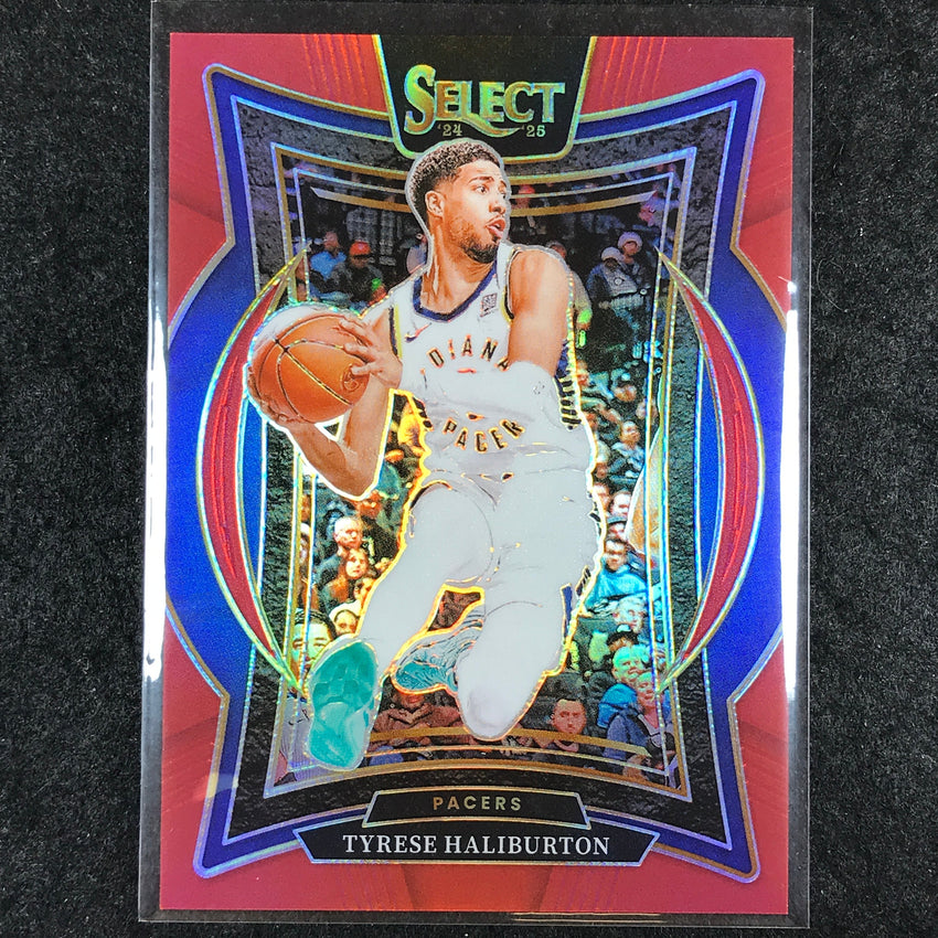 2024-25 Select TYRESE HALIBURTON Concourse Red /199 #64