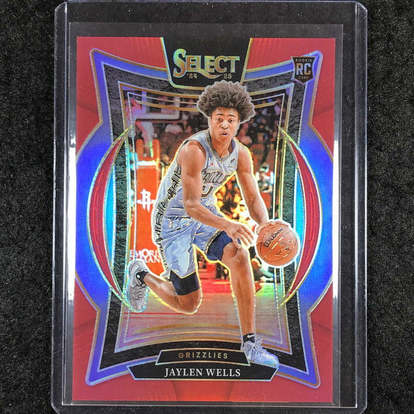 2024-25 Select JAYLEN WELLS Concourse Rookie Red /199 #79