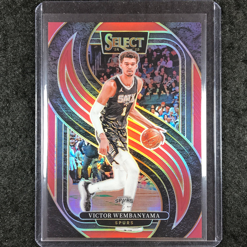2024-25 Select VICTOR WEMBANYAMA Premier Level Red /199 #102