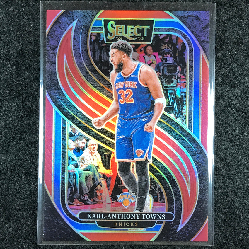 2024-25 Select KARL-ANTHONY TOWNS Premier Level Red /199 #114