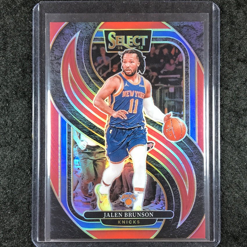 2024-25 Select JALEN BRUNSON Premier Level Red /199 #151