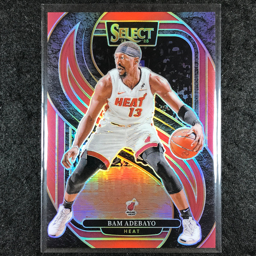 2024-25 Select BAM ADEBAYO Premier Level Red /199 #163