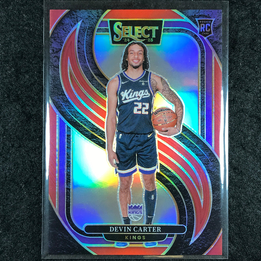 2024-25 Select DEVIN CARTER Premier Level Rookie Red /199 #174