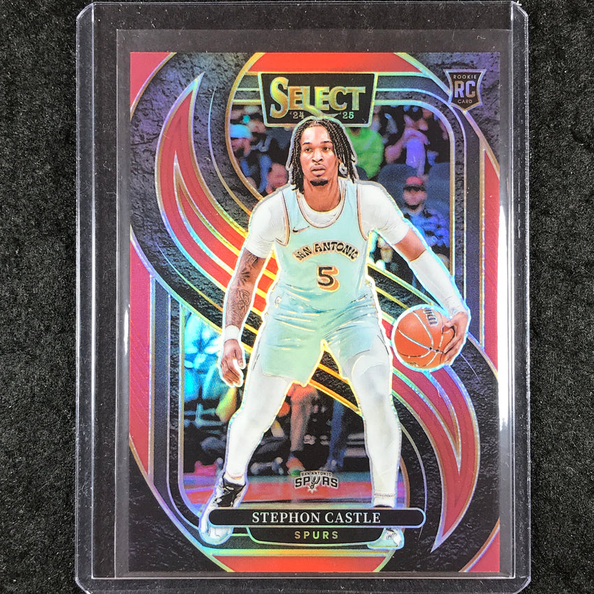 2024-25 Select STEPHON CASTLE Premier Level Rookie Red /199 #175
