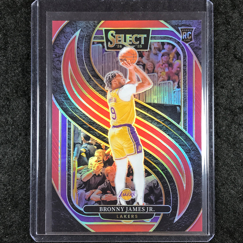 2024-25 Select BRONNY JAMES JR. Premier Level Rookie Red /199 #179
