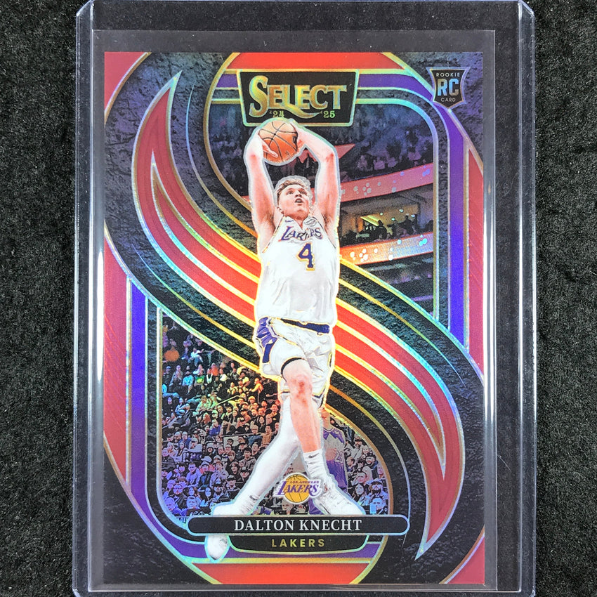 2024-25 Select DALTON KNECHT Premier Level Rookie Red /199 #186
