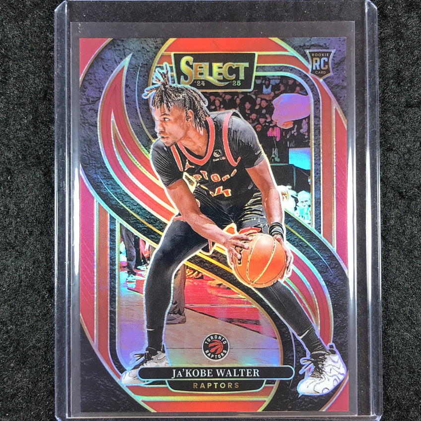 2024-25 Select JA'KOBE WALTER Premier Level Rookie Red /199 #195