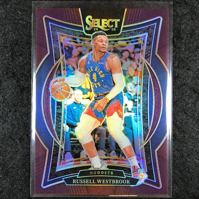 2024-25 Select RUSSELL WESTBROOK Concourse Maroon /175 #18
