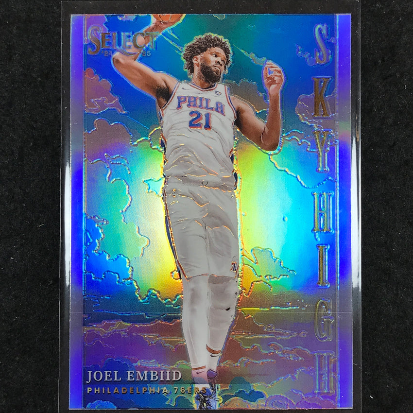 2024-25 Select JOEL EMBIID Sky High Silver #3