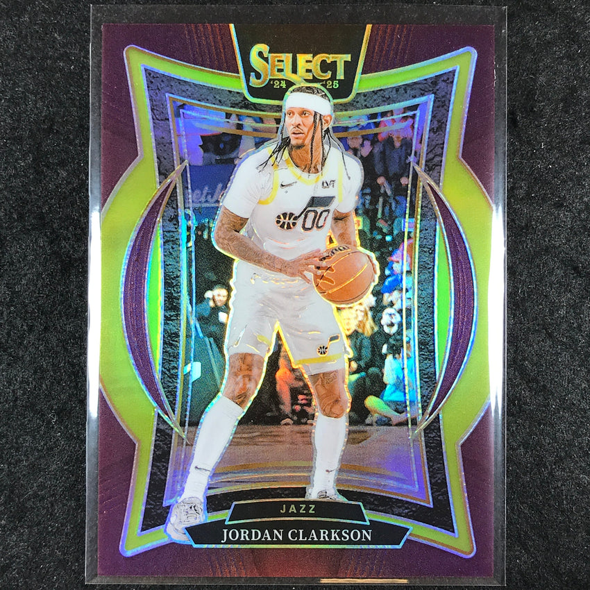 2024-25 Select JORDAN CLARKSON Concourse Maroon /175 #19