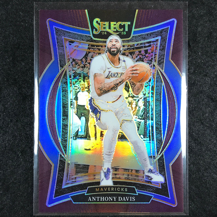 2024-25 Select ANTHONY DAVIS Concourse Maroon /175 #25