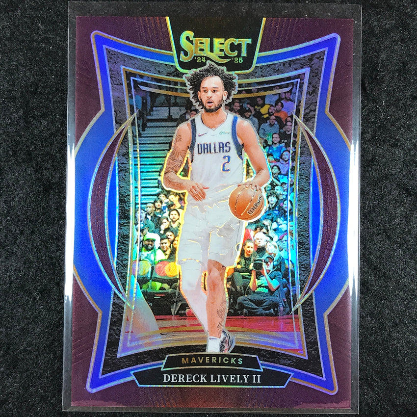 2024-25 Select DERECK LIVELY II Concourse Maroon /175 #26