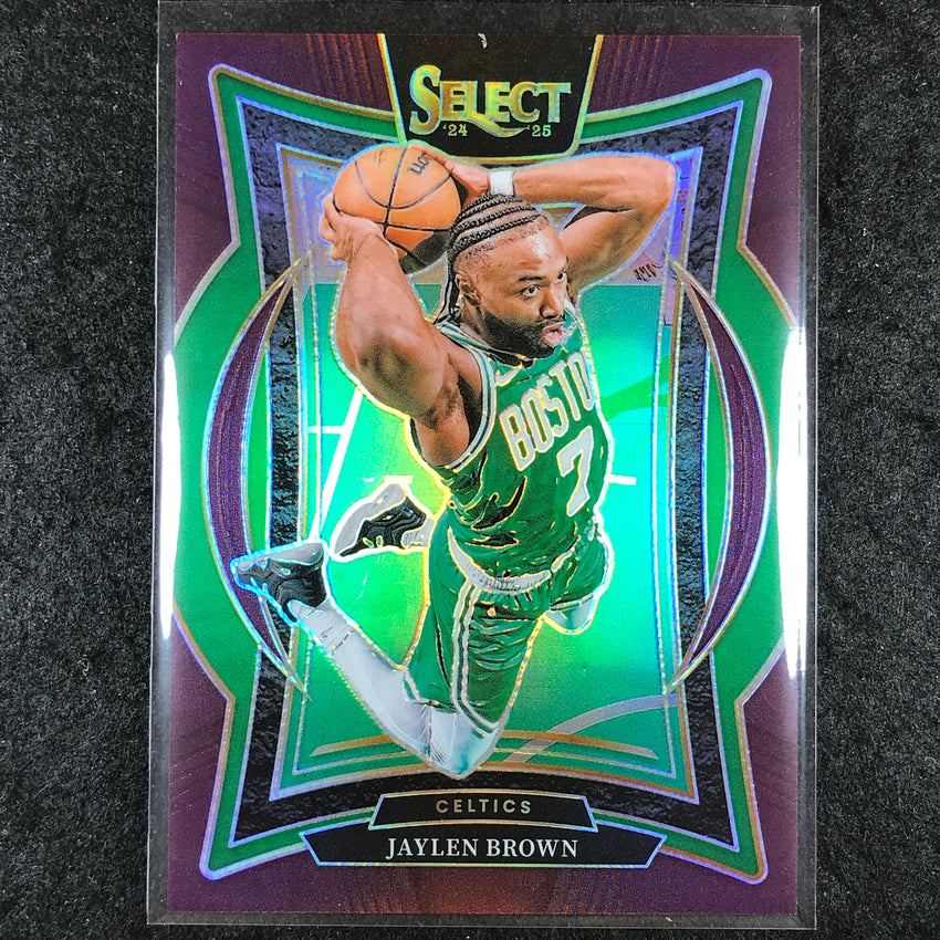 2024-25 Select JAYLEN BROWN Concourse Maroon /175 #29