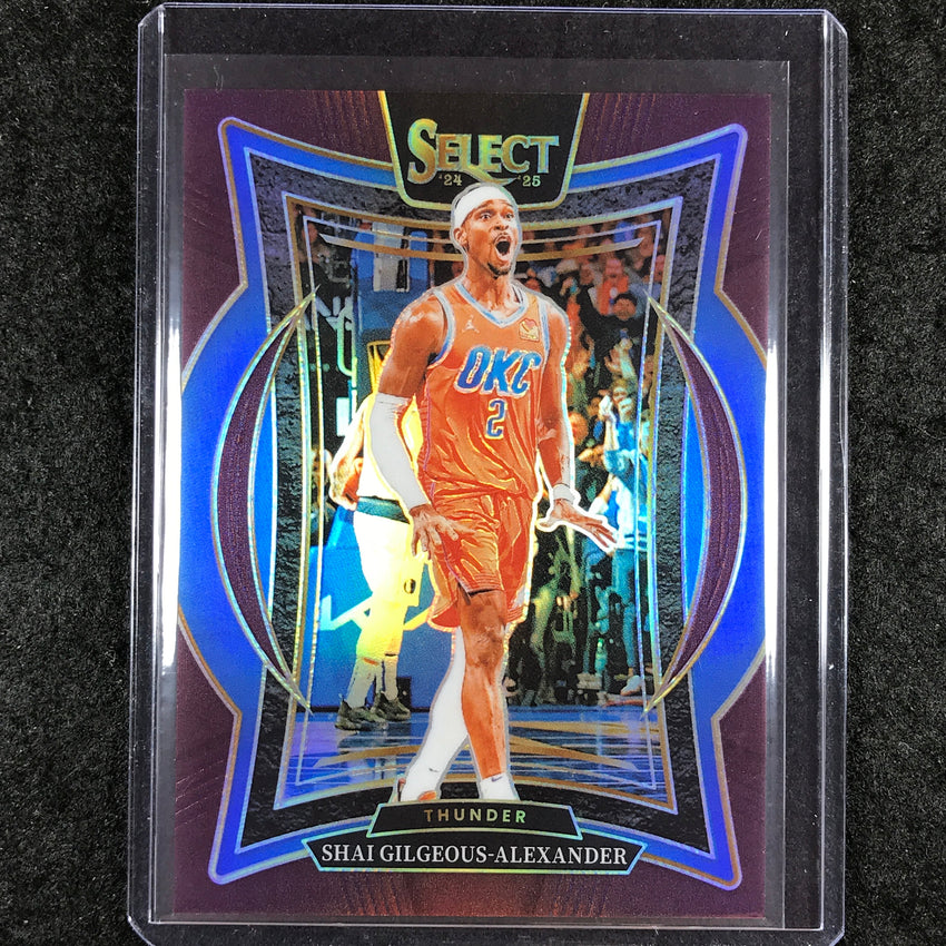 2024-25 Select SHAI GILGEOUS-ALEXANDER Concourse Maroon /175 #36