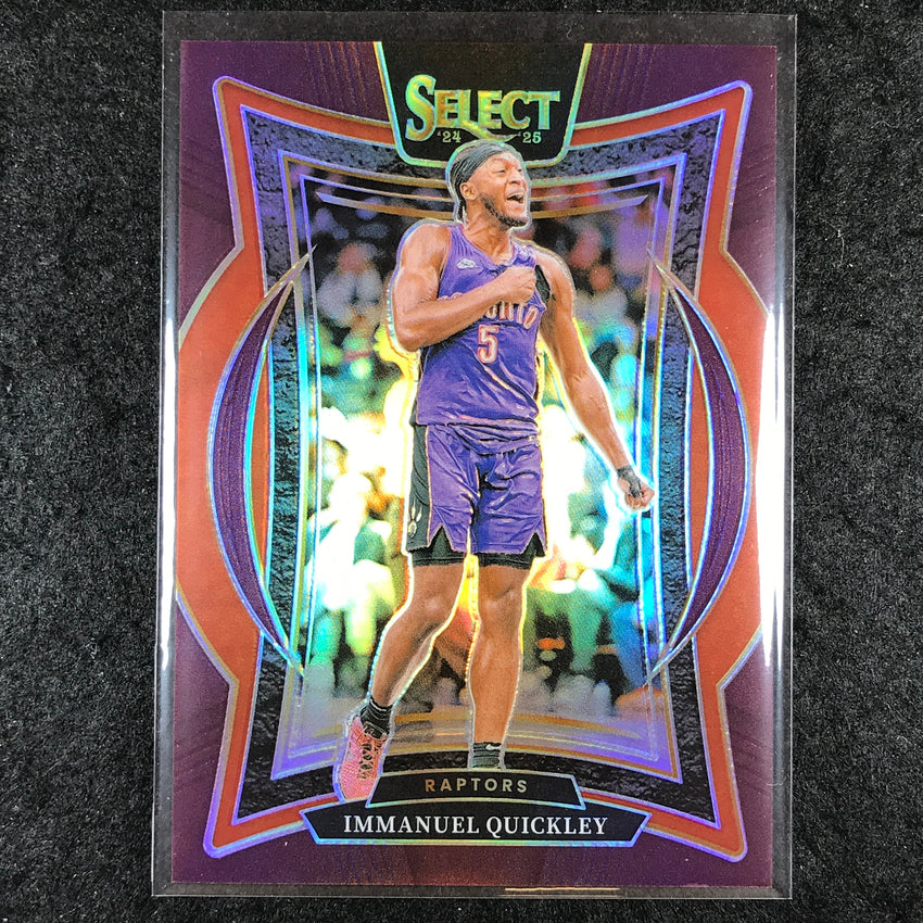 2024-25 Select IMMANUEL QUICKLEY Concourse Maroon /175 #41