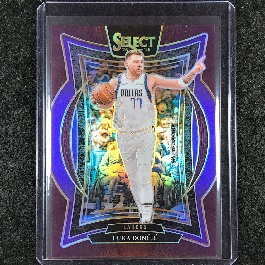 2024-25 Select LUKA DONCIC Concourse Maroon /175 #56