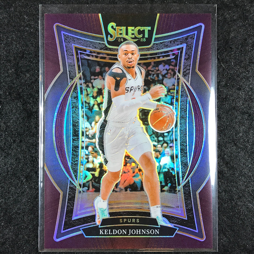 2024-25 Select KELDON JOHNSON Concourse Maroon /175 #58