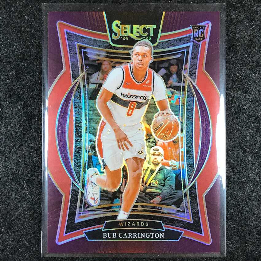 2024-25 Select BUB CARRINGTON Concourse Rookie Maroon /175 #81