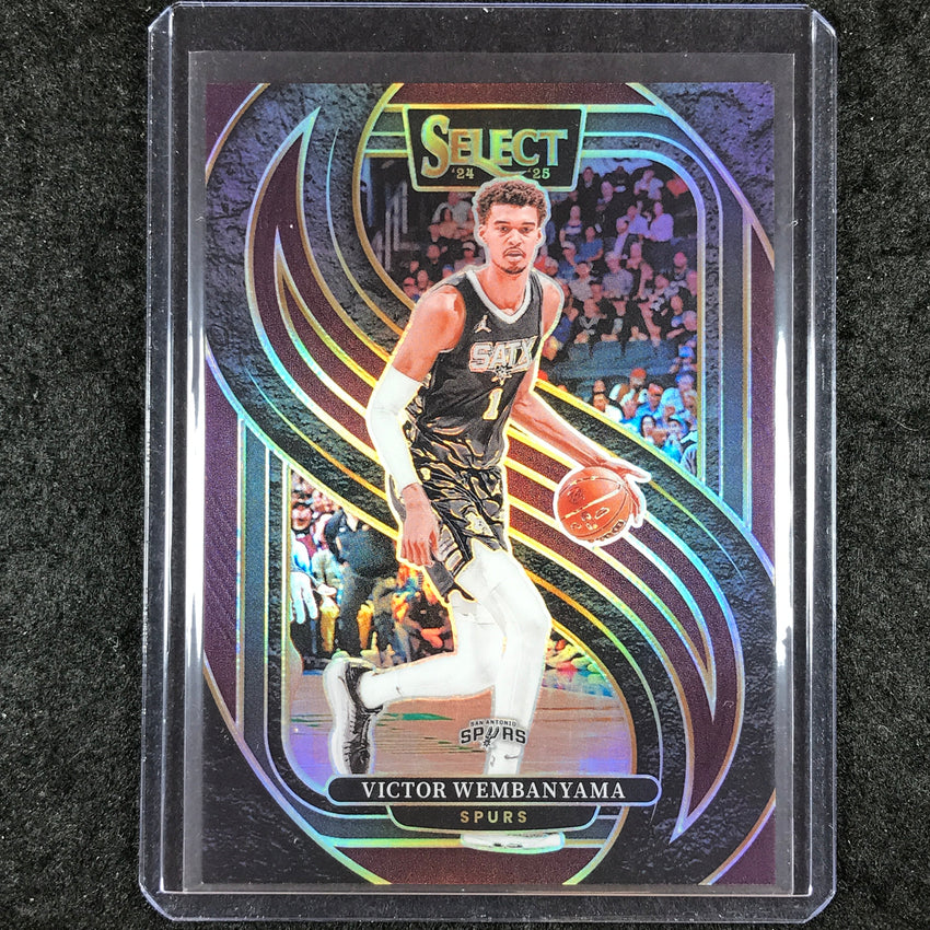 2024-25 Select VICTOR WEMBANYAMA Premier Level Maroon /175 #102