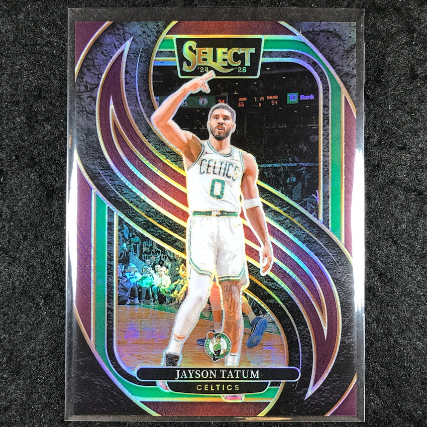 2024-25 Select JAYSON TATUM Premier Level Maroon /175 #110