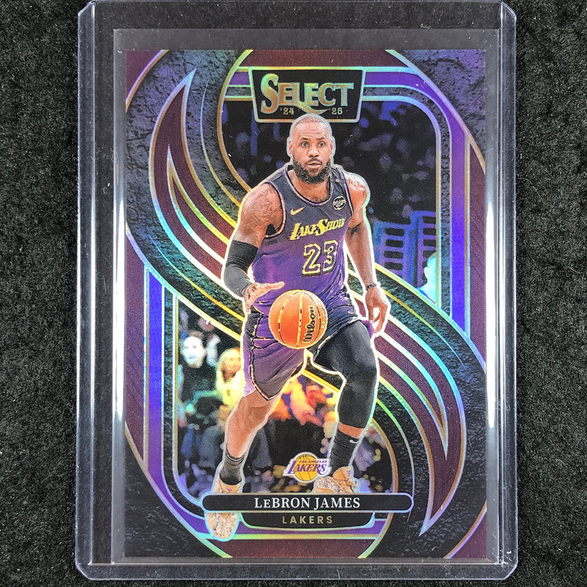2024-25 Select LEBRON JAMES Premier Level Maroon /175 #111