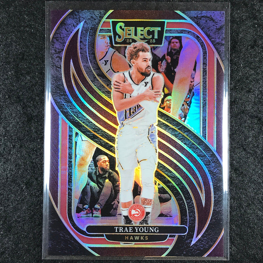 2024-25 Select TRAE YOUNG Premier Level Maroon /175 #123