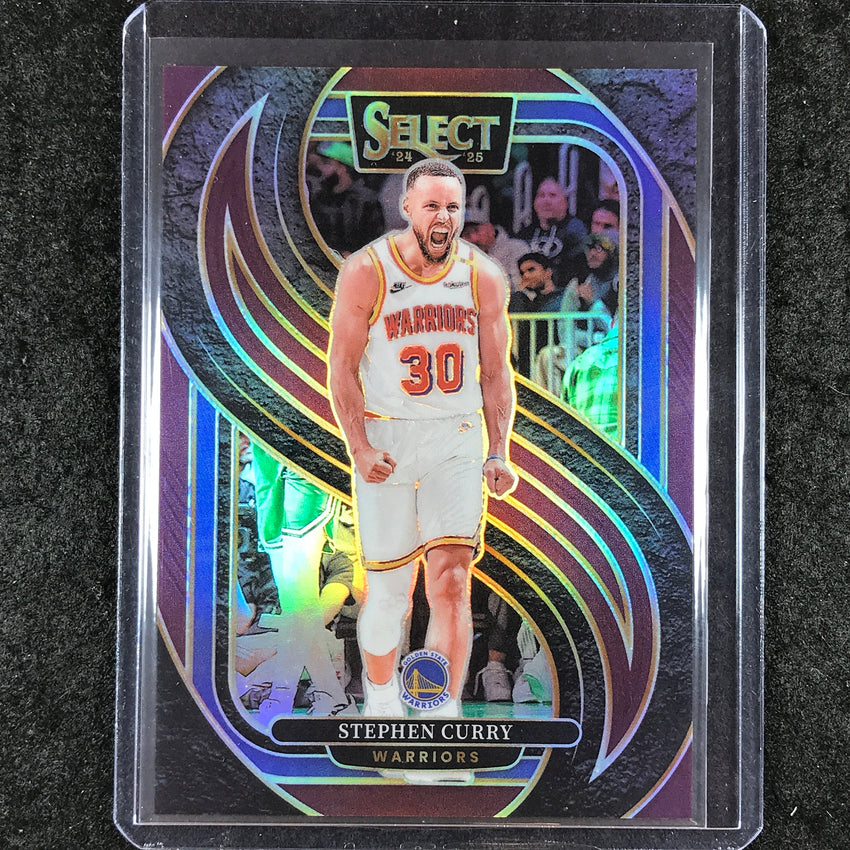 2024-25 Select STEPHEN CURRY Premier Level Maroon /175 #143
